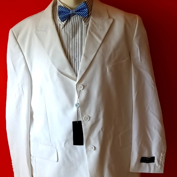 Riccardo Fazzi linen,3 button suit sz 44reg pants4 - Picture 6 of 12